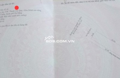 Bán đất đường Hồ Quý Ly - Kẹp cống bên hông xây nhà rất đẹp